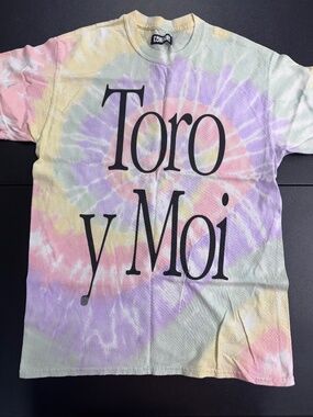 TYM Toro Y Moi Company Shirt Adult Men’s Medium Tie Dye